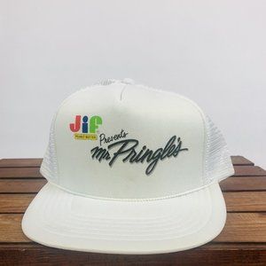 Jif Peanut Butter Mr Pringle's Ball Cap Snapback Throwback Adjustable Hat